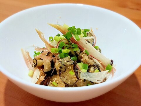 ナスとミョウガのさっと和え